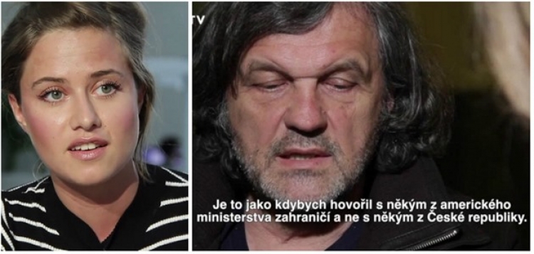 To se nepovedlo. Známý režisér Kusturica se pustil do české redaktorky a takhle to dopadlo