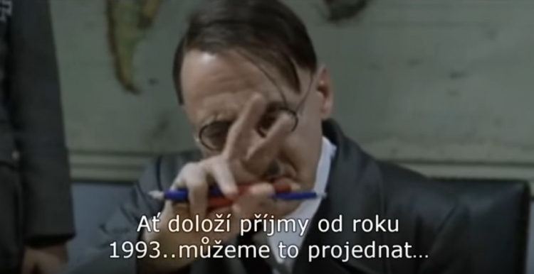 Hitler se dozvěděl, že Babiš tají příjmy. Sorry jako, ale tohle musíte vidět!